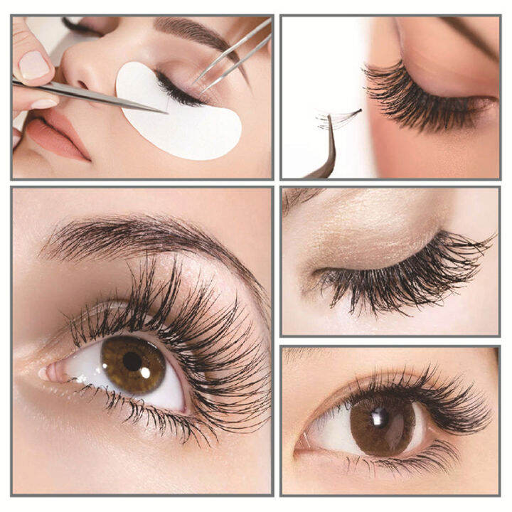 nansouf-50คู่เมฆรูปร่างกระดาษแพทช์ตาภายใต้แผ่นตา-lash-extension-accessories