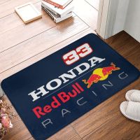 【Household groceries】 บ้า33 Verstappen สูงสุด F1พรมเช็ดเท้าหน้าประตูแข่งรถเสื่อพรมพรมกันลื่นโพลีเอสเตอร์พรมทางเข้าระเบียงห้องนอนพรมเช็ดเท้า