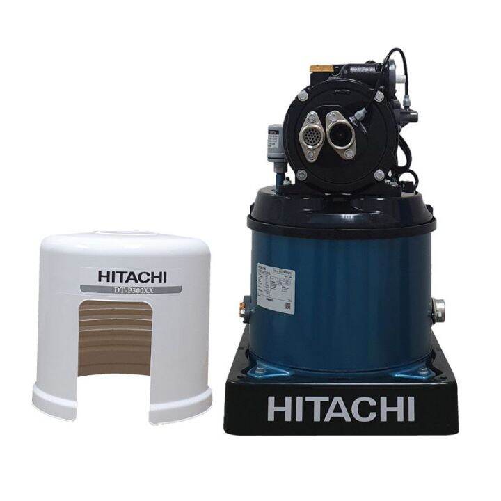 ปั๊มน้ำอัตโนมัติดูดน้ำลึก-hitachi-ฮิตาชิ-รุ่น-dt-p300xx-ระบบเจ็ท-300w-มอเตอร์รับประกัน-10-ปี