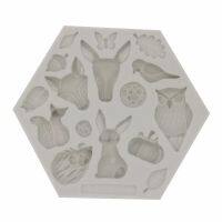 【hot】 New Wolf Silicone Mold Fondant Baking Mould