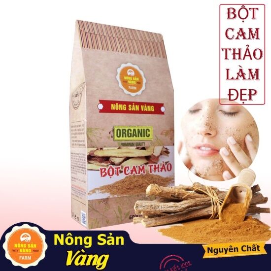 Bột cam thảo cao cấp làm đẹp 250gr - nông sản vàng - ảnh sản phẩm 5