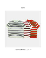 Boyis - เสื้อยืด Textured knit tee (VOL.2)