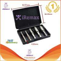 iRemax ดอกสว่าน ถอนหัวน็อต สกรู ตะปู ที่ชำรุดฝังแน่น จากสนิม เกลียวซ้าย 5 ขนาด พร้อมกล่อง (รุ่นใหม่แบบสวมเร็ว)