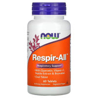 NOW Foods Respir-All 60 Tablets