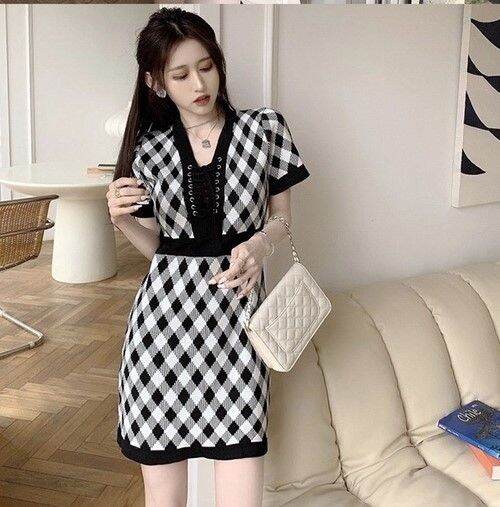 Korean Fashion Sexy Women Knitted Dress with Strap Style | Lazada PH
