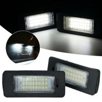 ปราศจากความผิดพลาดไฟป้ายทะเบียนรถ2ชิ้นหลอดไฟสำหรับ Bmw Led E90 E92 E39 E60 E61 M5 E70เปลี่ยนไฟส่องหลังโคมไฟแผ่นตัวเลข