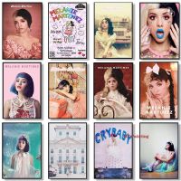 2023 ✾◕ Melanie Martinez Singer Crybaby Music Album Poster Canvas Painting HD Printed Wall Art Pictures Room Home Decor Fans Gift