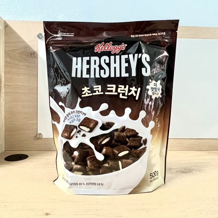 ซีเรียล-รสช็อคโกแลต-เฮอชี่-โกโก้ครั้นซ์-อาหารเช้า-hershey-choco-crunch-500g