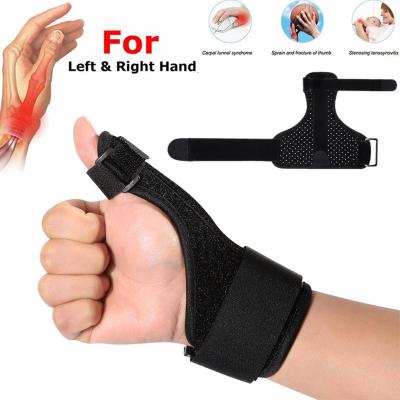 Finger Sleeve Joint Protector Wrist Plate Support Anti Sprain Adjustable Protector R0J4