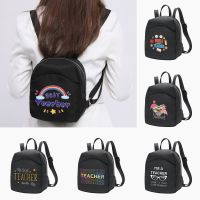 Backpacks Womens Mini Bags Ladies Travel Shopping Backpack Organizer Teacher Print Knapsack Portable Lightweight Small Daypack 【AUG】