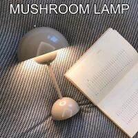 Mushroom Flower Bud Rechargeable LED Table Lamps Desk Night For Bedroom Dining Touch Night Light Simple Modern Decoration