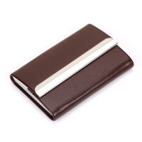 Wholesale New Business ID Credit Card Holder For Women Card Holder Fashion Brand Metal Aluminum Card Case PU Leather Porte Carte