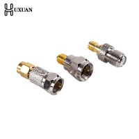 1Pc Connector Adapter F TV to SMA Male Plug Female Jack RF Coaxial Converter