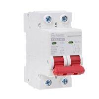 Din Rail Mount Mini Home Circuit Breaker 6A/20A/25A/40A สำหรับป้องกัน Circuit Breaker สำหรับแผงเซลล์แสงอาทิตย์ระบบตาราง