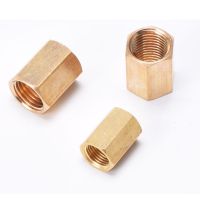 1PC 1/8 quot; 1/4 quot; 3/8 quot; 1/2 quot; 3/4 quot; 1 quot; Brass BSP Female Thread Hex Straight Pneumatic Connector Joint Adapter