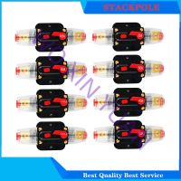 12V - 48V Car Truck Circuit Breaker Self-recovery 20A 30A 40A 50A 60A 80A 100A 125A 150A Auto Audio Fuse Holder Power Insurance