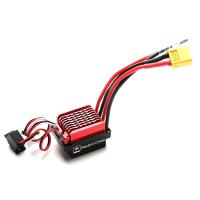 60A Waterproof Brushed ESC Speed Controller Forward Reverse Brake for 1/10 RC Crawler Axial Scx10 TRX4