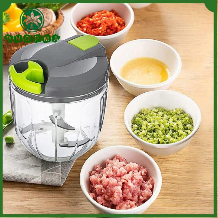 900ML Powerful Manual Meat Grinder Hand-power Food Chopper Mincer