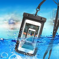 Universal Waterproof Mobile Phone Bags PVC Transparent Water Proof Underwater Dry Bag Diving Surfing Swimming Bags Phone Pouch