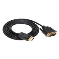 1.8m Thunderbolt 1080P Supported  DisplayPort to DVI Adapter Cable Adapters