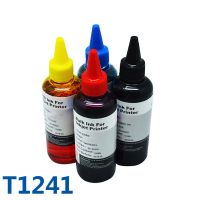 400Ml T1241การพิมพ์เติมหมึกสำหรับตลับหมึกสำหรับเครื่องพิมพ์ Epson Stylus NX125/NX420/NX430/NX330/NX230 Workforce 320/323/325/435