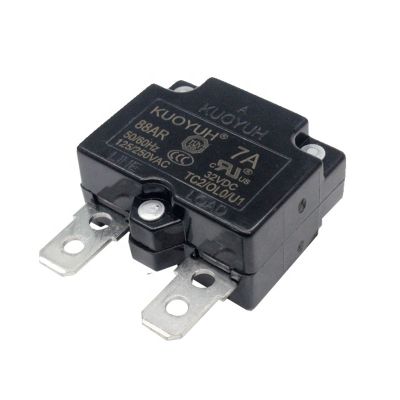 【LZ】☾  Kuoyuh 125/250V AC 50VDCAR10A/15A/20A/25A/30A Mini Tamanho Automat Interruptor de Botão Protetor de Sobrecarga Térmica