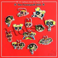 【hot sale】 ○ B15 ☸ The Powerpuff Girls - Cartoon Iron-on Patch ☸ 1Pc DIY Sew on Iron on Badges Patches