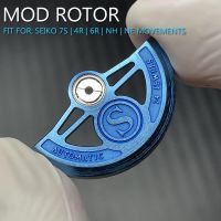 【YF】 Modified NH35 NH36 Oscillating Weight Automatic Blue Rotors/Hammer Fit for 7S/4R/6R/NH/NE Series Mechanical Movement MOD Parts