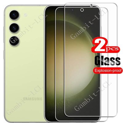 ♀✽❣ For Samsung Galaxy S23 Tempered Glass Protective ON GalaxyS23 PLUS S23 S23PLUS Screen Protector SmartPhone Cover Film
