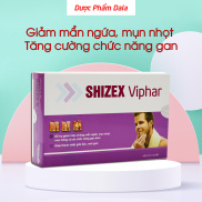 Viên uống SHIZEX VIPHAR giảm mẩn ngứa, mụn nhọt, mụn trứng cá do gan kém