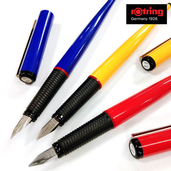 rOtring Smart Fountain Pen Calligraphy Writing Instrument 1.1mm & 1.5mm, 1.9mm for Lettering