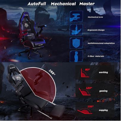 เก้าอี้-autofull-af066dpus-flash-sale-เก้าอี้เกมมิ่งนั่ง-สบาย-สุดๆ-autofull-ergonomic-gaming-chair-advanced-black