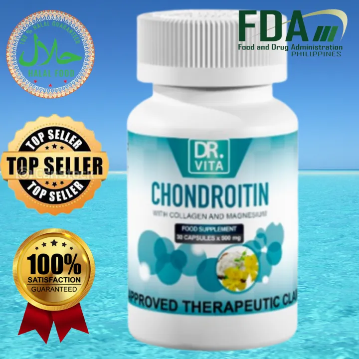 Dr. Vita Chondroitin With Collagen And Magnesium 30 Capsules 500 mg