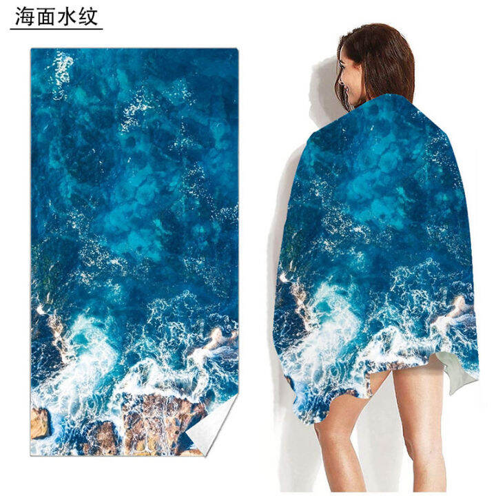 new-geometric-pattern-quick-dry-beach-towel-microfiber-towels-thin-beach-cushion-swimming-personalized-sand-free-beach-towels