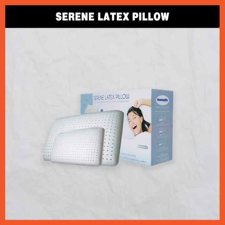 Dunlopillo Serene Latex Pillow Lazada PH