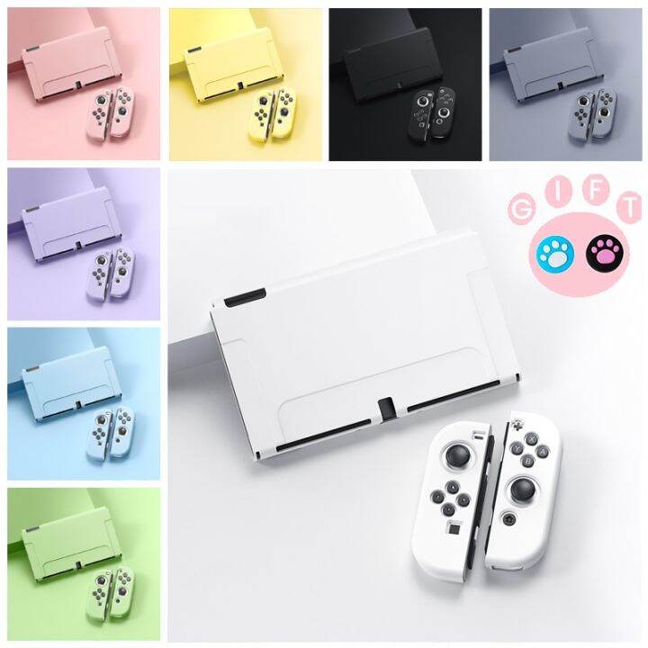 เคสสำหรับนินเทนโด-switch-อุปกรณ์เสริม-oled-คอนโซลเคสห่อหุ้ม-ns-สำหรับเครื่องเล่นเกม-tpu-เคสป้องกันแบบนุ่มรวมทุกอย่างฝาครอบกระเป๋า