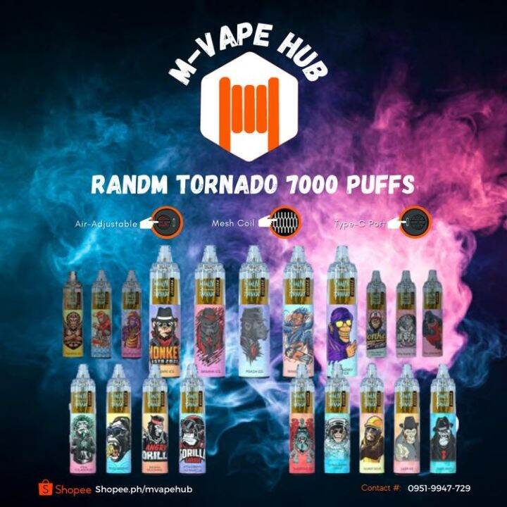 VAPE RandM Tornado 7k puffs | Lazada PH