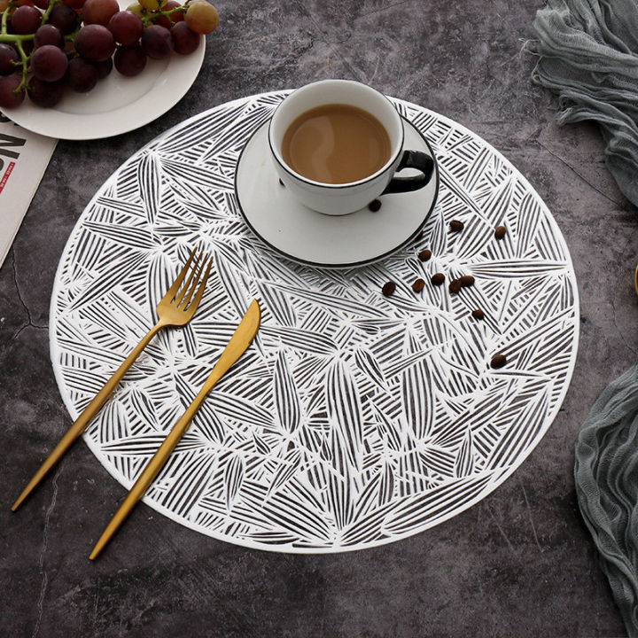 round-bamboo-leaf-insulation-pad-nordic-placemat-decorative-hollow-ins-home-kitchen-anti-scalding-table-place-mat