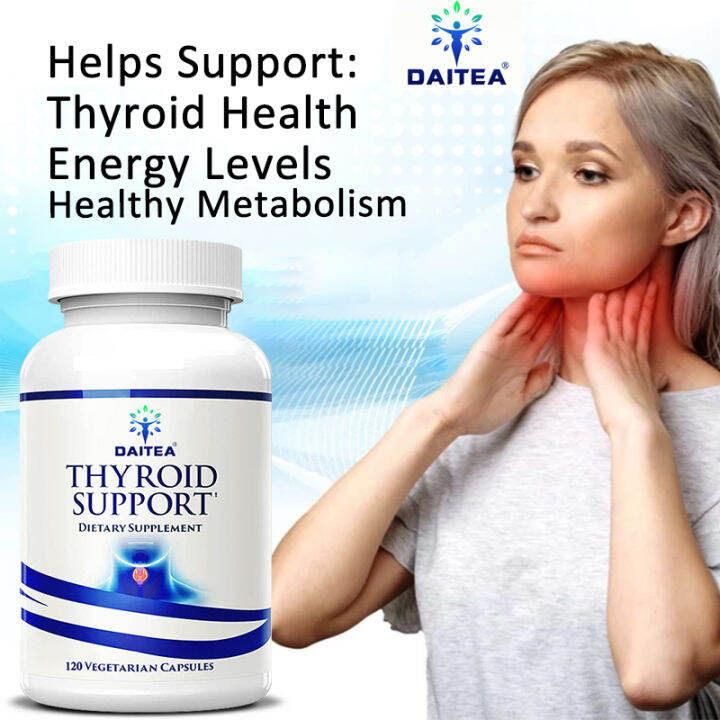 Thyroid Iodine Supplement - Metabolism, Energy & Focus Formula ...