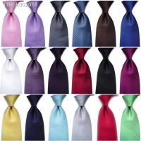 ◐ஐ Fashion Ties for Men Women 2023 10CM 4 Business Wedding Accessories Silk Tie Solid Striped Black Blue Red White Purple Necktie