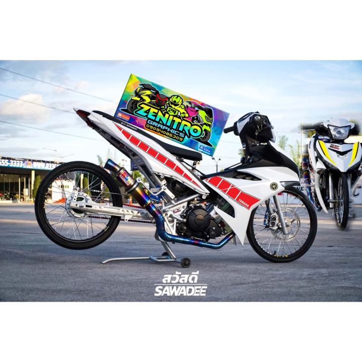 ☼YAMAHA SNIPER 150 (V1- V2) 60th ANNIVERSARY WORLD GP DECALS♖ | Lazada PH