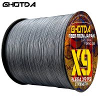 GHOTDA New Super Strong 12 Strands 9 Strands 100M Braided Fishing Line PE Saltwater Fishing Wire 20-120LB Fishing Lines