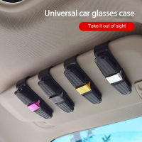 Auto Glasses Holder Ticket Card Clamp Holder Car Sun Visor Sunglasses Clip Adjustable Eyeglasses Case Auto Interior Accessories