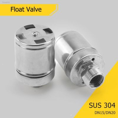 ❏❧ 1/2 3/4 Stainless Steel 304 Floating Ball Valve DN15/DN20 Automatic Level Control for Water Tank Kitchen Faucet Male Thread