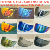 หมวกกันน็อค Visor สำหรับ SHOEI X14 X-14 Z7 Z-7 CWR-1 NXR RF-1200 RF1200 X-Spirit3 X-Spirit III X-Fourteen RYD CWR-F Shield เลนส์