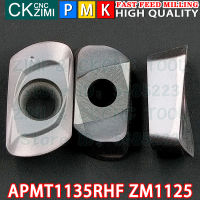 ZM1125 APMT 1135 RHF คาร์ไบด์แทรก Fast Feed Milling แทรกเครื่องมือ CNC เครื่องกลึงโลหะ Indexable Milling Cutter เครื่องมือ