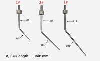 【☊HOT☊】 yuncang 3-5ชิ้นโพรบวัดหน้าปัด M2.5ตัวชี้ปลายเข็มสำหรับเกจวัดความสูงเข็มตัวบ่งชี้ทรงกลมวัดส่วนสูง