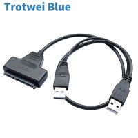 USB SATA adapter converter Cable USB 2.0 USB2.0 to 2.5 inch 2.5 22pin SATA SSD HDD Hard Disk Drive converter Cable