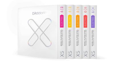 แถมปิ๊ก!! ของแท้ D’Addario XS Nickel Coated สายกีต้าร์ไฟฟ้า เคลือบกันสนิม ครบชุด 6 เส้น | Phosphor Bronze |  U.S.A.