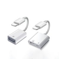 Lightning To USB OTG Converter Adapter for IPhone Mouse Keyboard Charging U Disk Camera CardReader Data Converter Iphone Otg USB Hubs